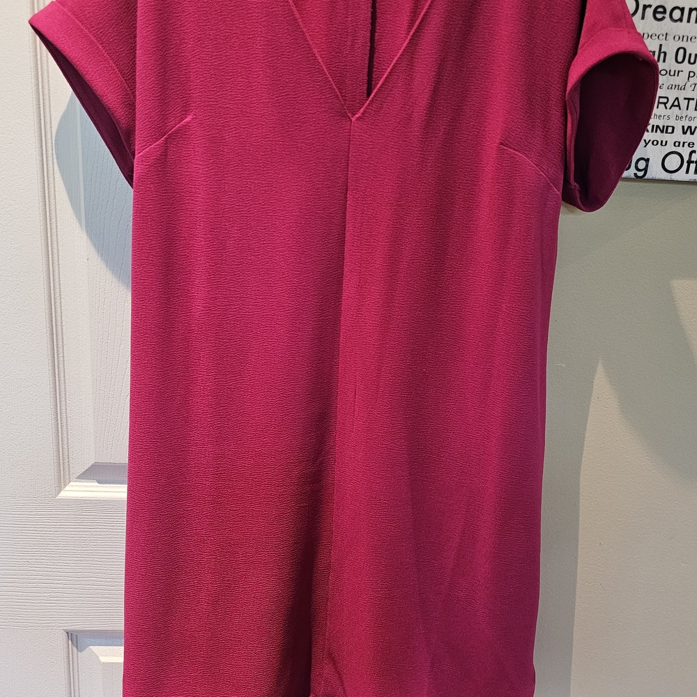 a new day Fuchsia Mini Dress